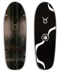 Waterborne Skateboards Taurus widebody bamboo surf skate deck