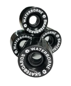 Waterborne Skateboards Super Carve 59mm Black Surf Skateboard Wheels 78a