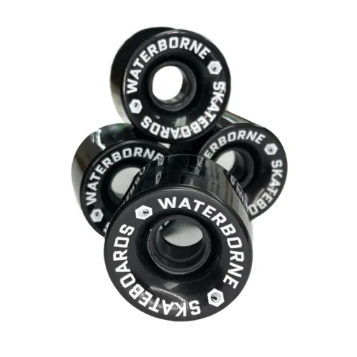 Waterborne Skateboards Super Carve black surf skate wheels