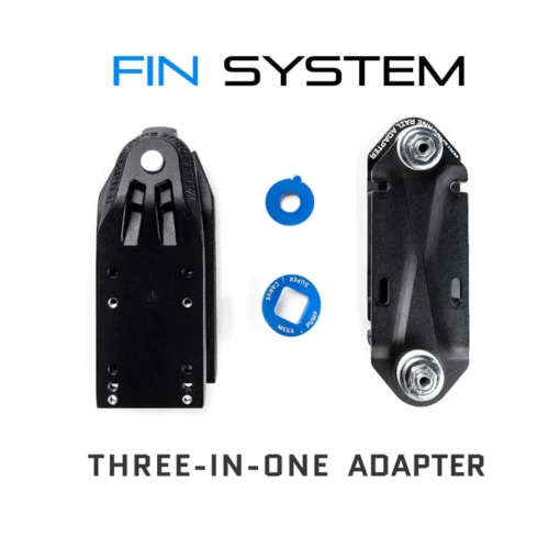 Waterborne Skateboards surf skate and rail adapter fin system