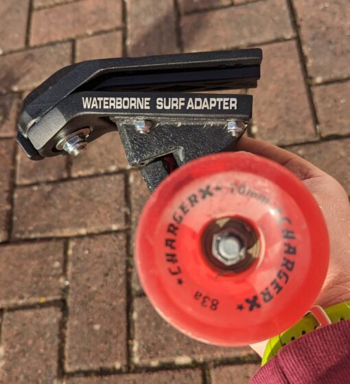 Waterborne Skateboards surf skate adapter fin system #10