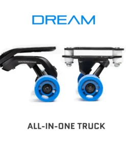 Waterborne Skateboards Dream fin system surf skateboard adapters (front and rear)