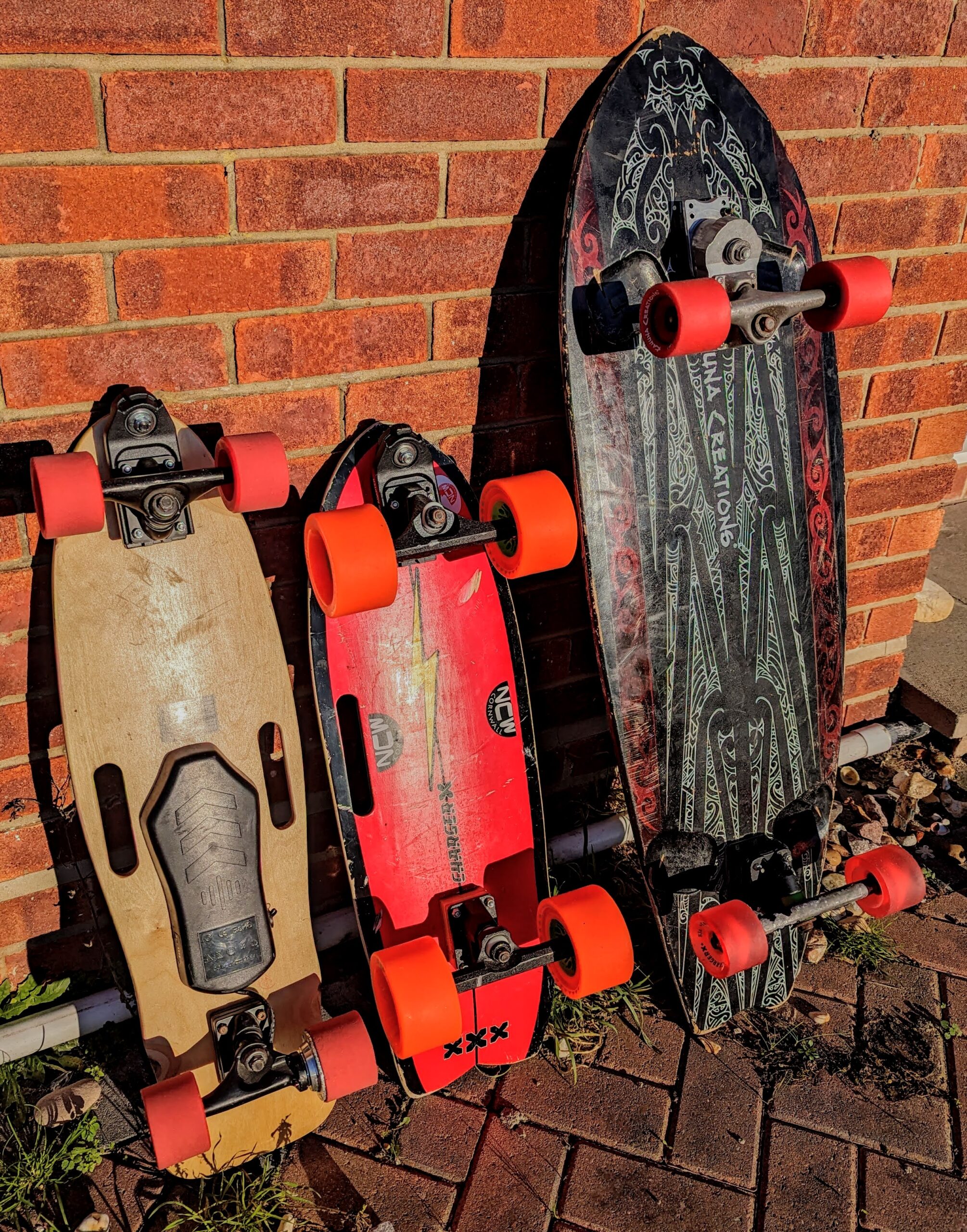 Surf skate setups #1