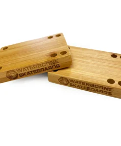 Waterborne Skateboards 12mm bamboo block risers (pair)