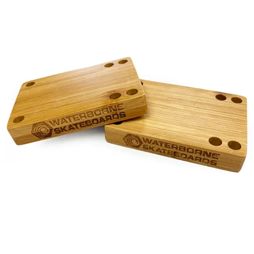 Waterborne Skateboards bamboo block risers