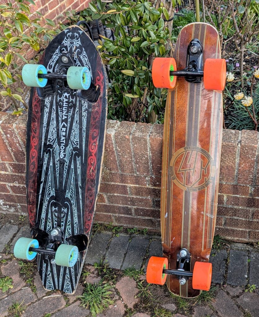 Waterborne enabled longboard surf skates