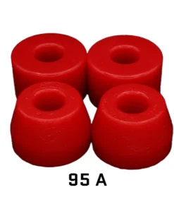 Red bushings, 95 A, Rail adapter, RKP Trucks