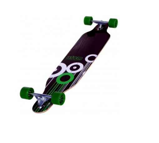 Atom, Longboard, Green,