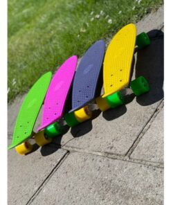 Fatstick, Penny board, Pink, Green, Yellow, Blue, 22