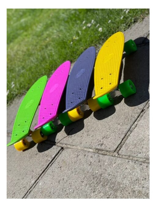 Fatstick, Penny board, Pink, Green, Yellow, Blue, 22"