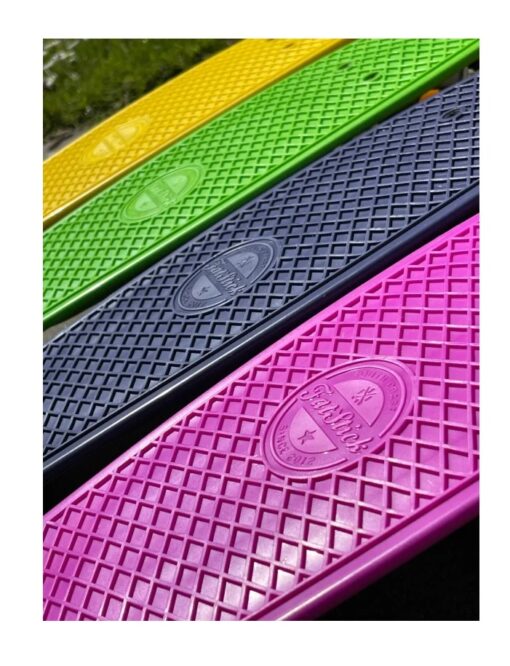 Fatstick, Penny board, Pink, Green, Yellow, Blue, 22"