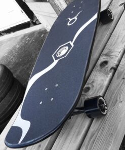The Two-Tone Waterboard Surf Skateboard - ready to roll out of the box