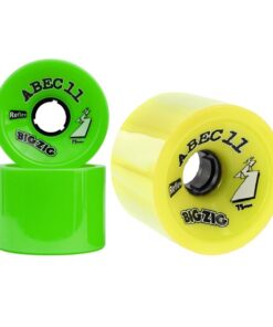 abec11 bigzigs 75mm wheels lemon or lime