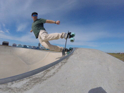 Surf skate testing - Waterborne Skateboards Taurus wide body setup. #4