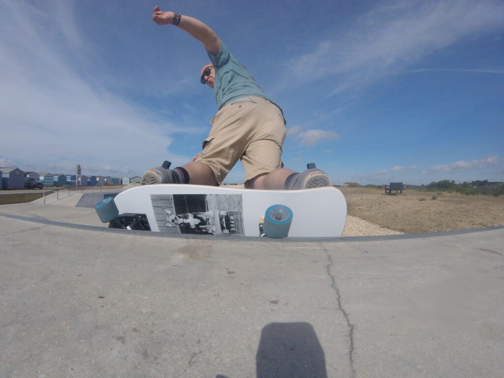 Waterborne enabled Braw Skateboards surf skate complete custom #1 surfskating