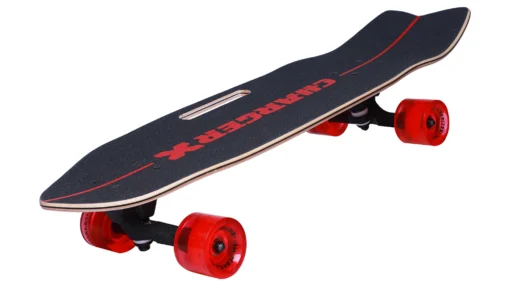 Waterborne enabled ChargerX surf skate complete - lightning bolt / rainbow #2