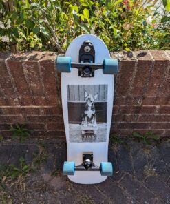 Waterborne enabled Braw Skateboards surf skate complete custom.