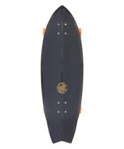 Santa Cruz Flame Dot Shark CX surf skate 2