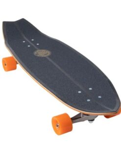 Santa Cruz Flame Dot Shark CX surf skate 3