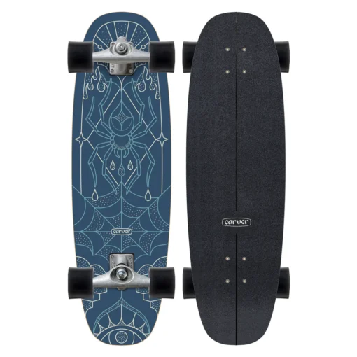 Carver 33" Blue Widow - CX Complete surf skate #1